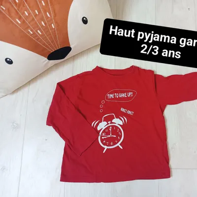 Haut pyjama garçon 2/3ans